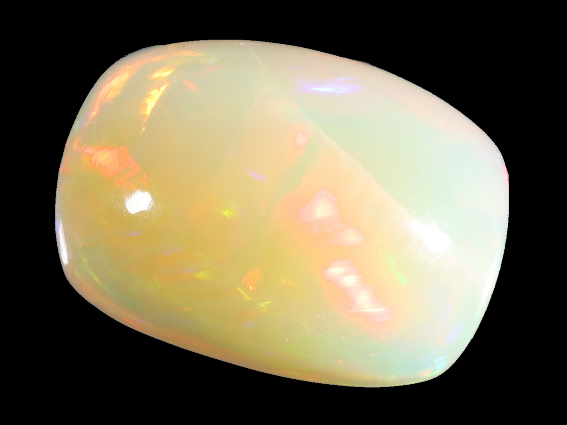 Opal: sehr schöner loser Opal-Cabochon von ca. 15,7ct - Bild 2 aus 2