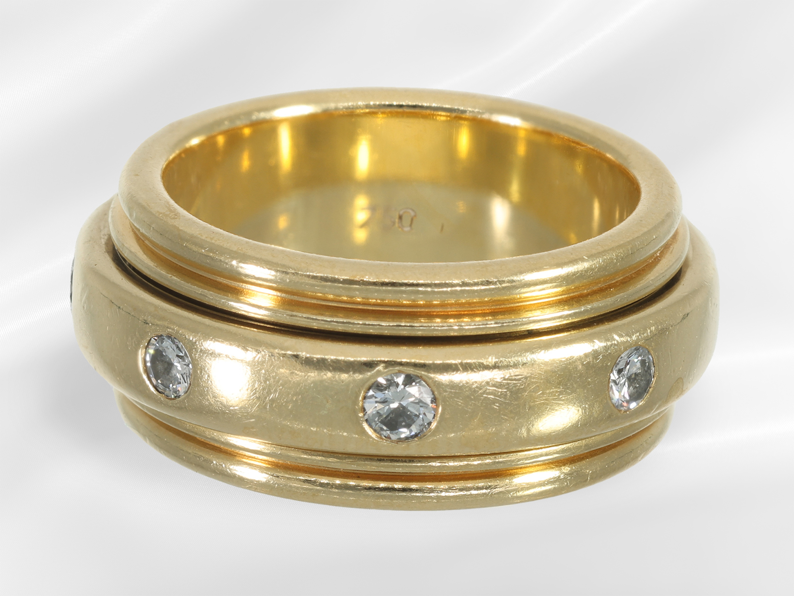 Ring: solid, high-quality Piaget-style gold ring, 18K gold - Image 3 of 3