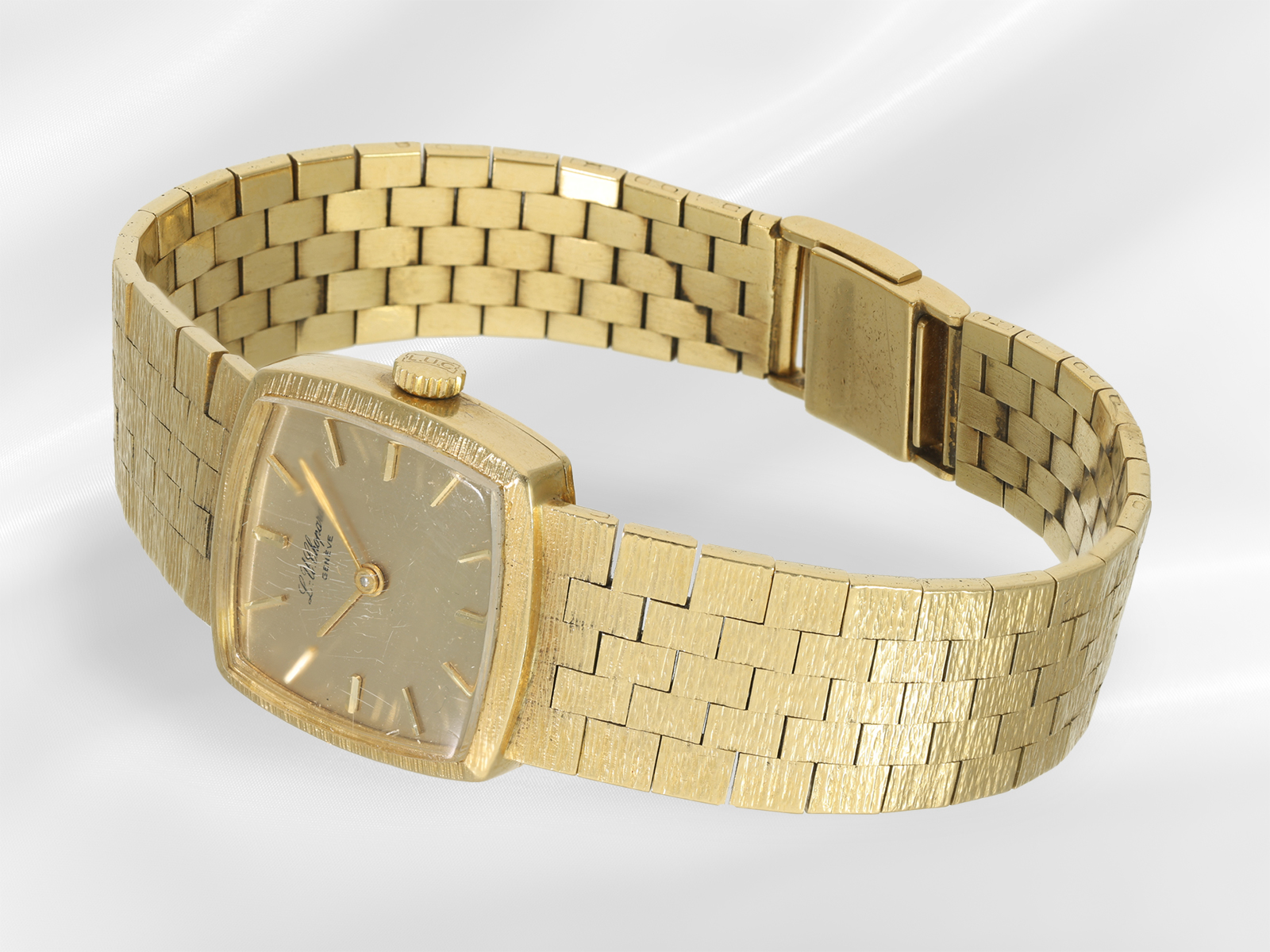 Wristwatch: high-quality and formerly expensive vintage ladies' watch by Chopard, 18K gold - Image 2 of 3