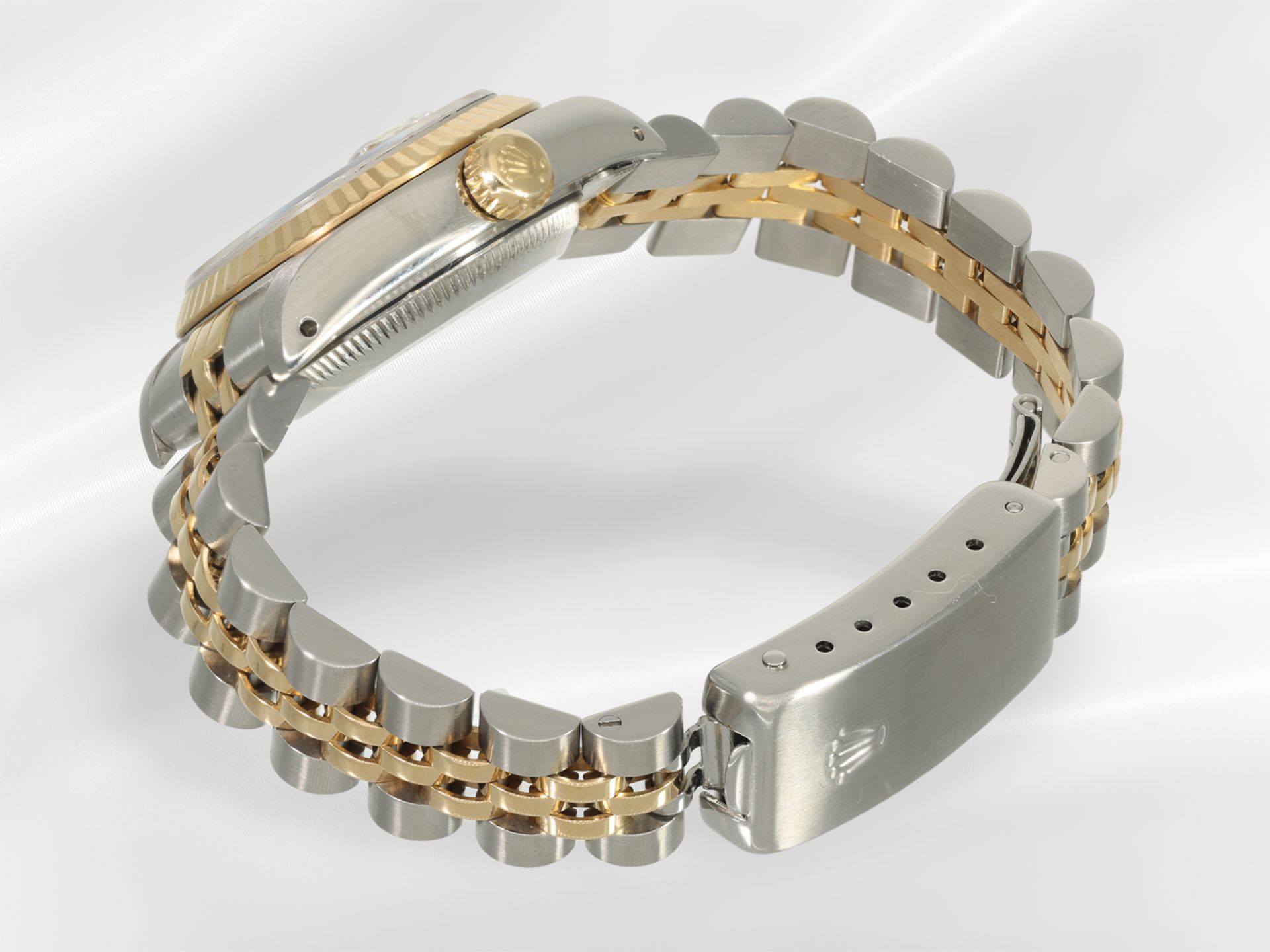 Armbanduhr: Rolex Lady-Datejust Ref.69173 in Stahl/Gold, Baujahr 1987 - Bild 4 aus 4