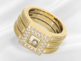 Ring: ehemals teurer Chopard Ring "Happy Diamonds" mit Box und Zertifikat