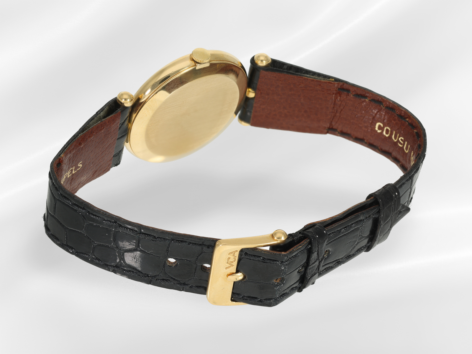 Wristwatch: luxury ladies' watch, Van Cleef & Arpels, 18K gold - Image 3 of 3