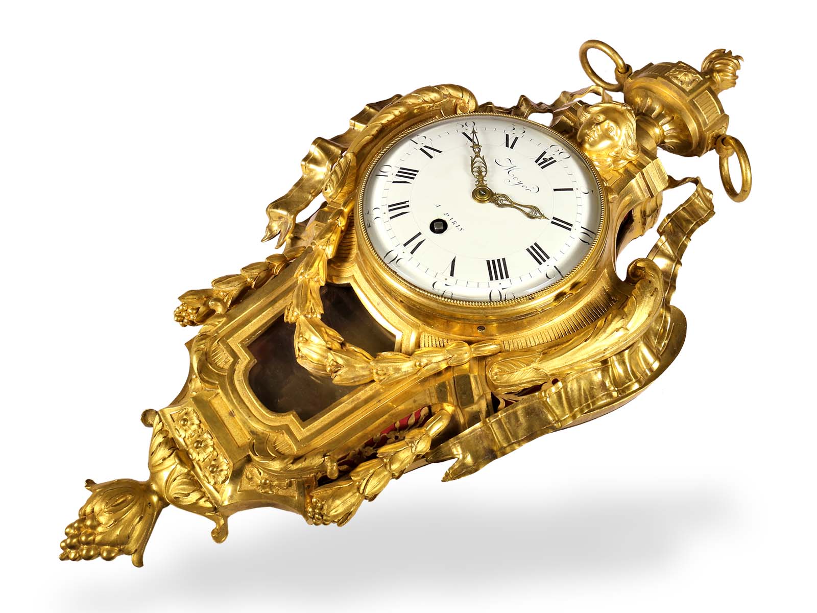 Important cartel clock with repeater, Ferdinand Berthoud, Paris, around 1770 - Image 2 of 5