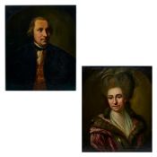 Bildnismaler des 18. Jahrhunderts  Porträtpaar