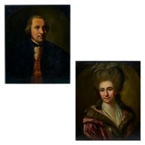 Bildnismaler des 18. Jahrhunderts Porträtpaar