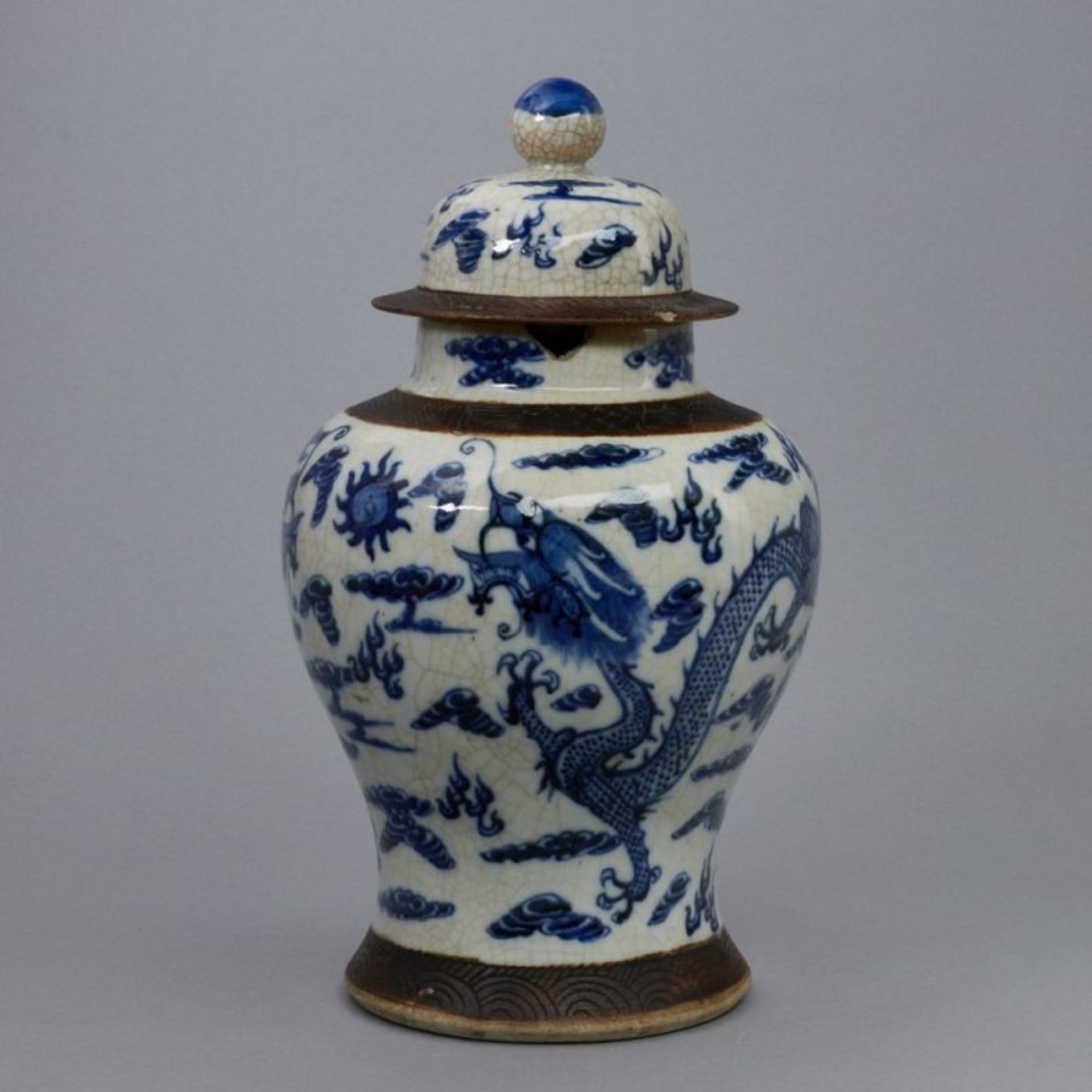Deckelvase, China, Qing Dynastie, um 1800 - Image 4 of 4