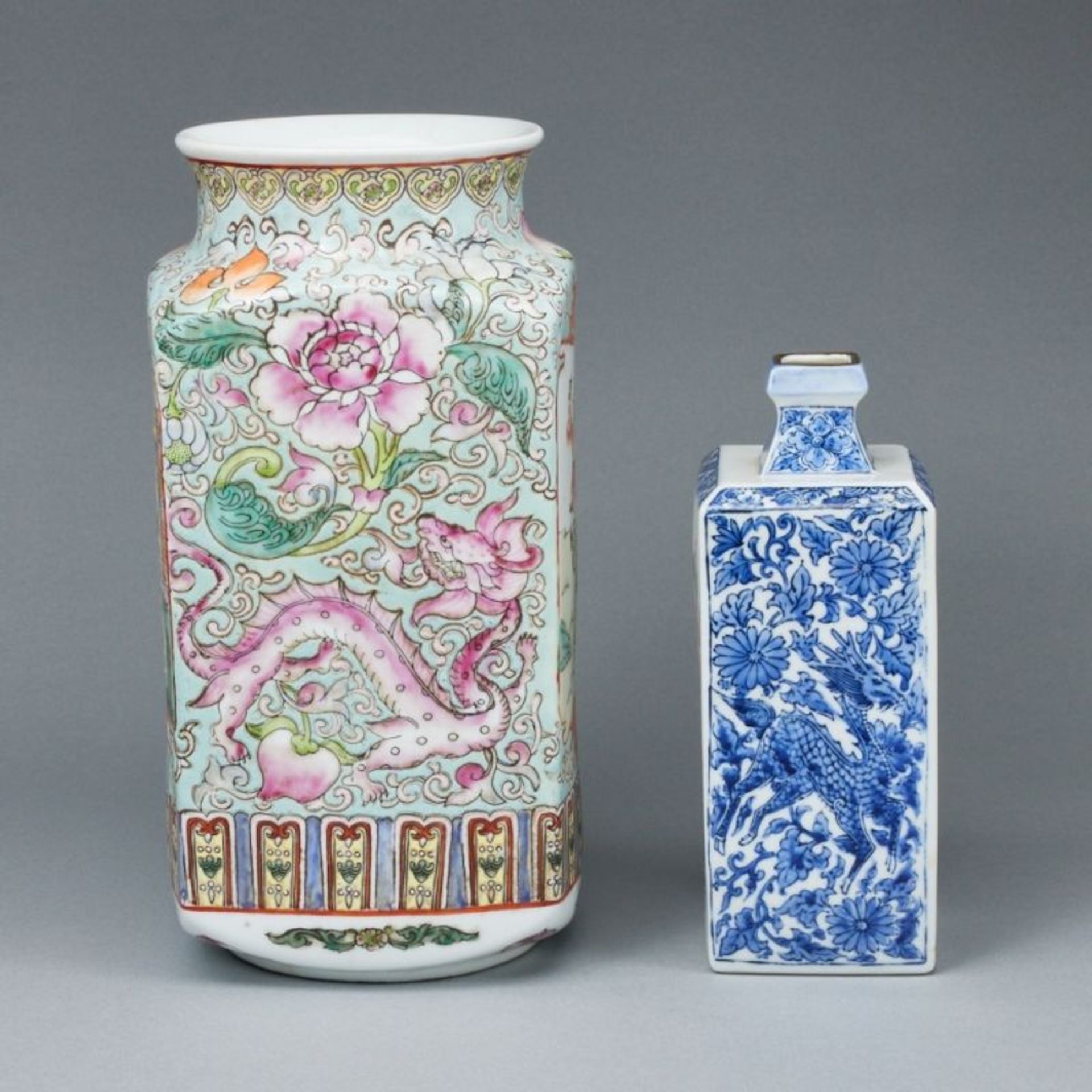 Zwei Chinesische Vasen - Bild 3 aus 4