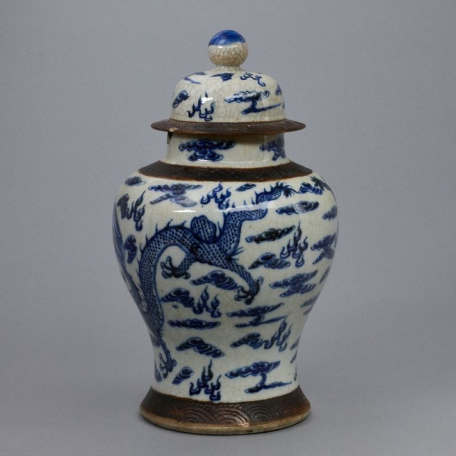 Deckelvase, China, Qing Dynastie, um 1800 - Image 3 of 4