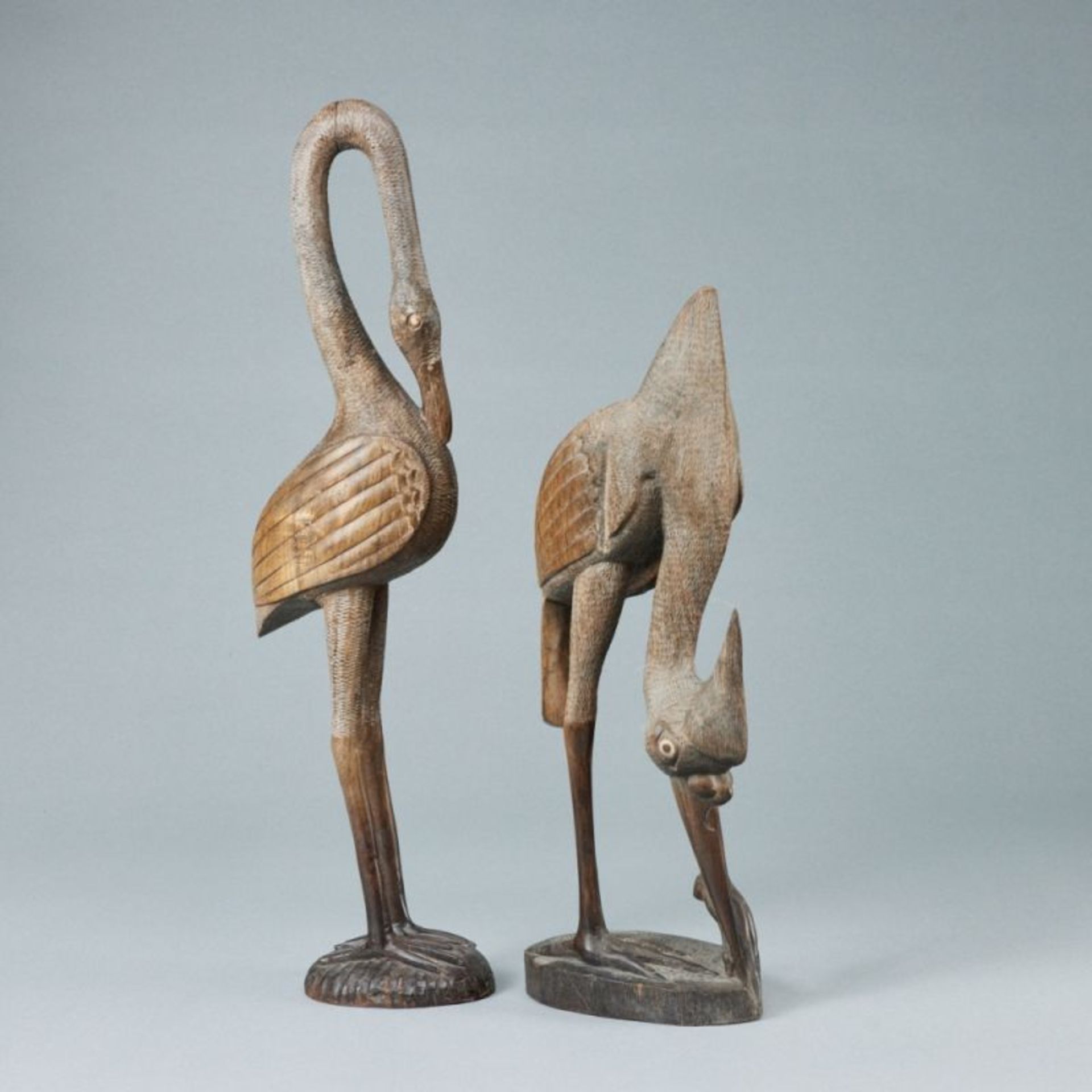 Paar afrikanische Vogelschnitzerein - Ilario - Bild 2 aus 3