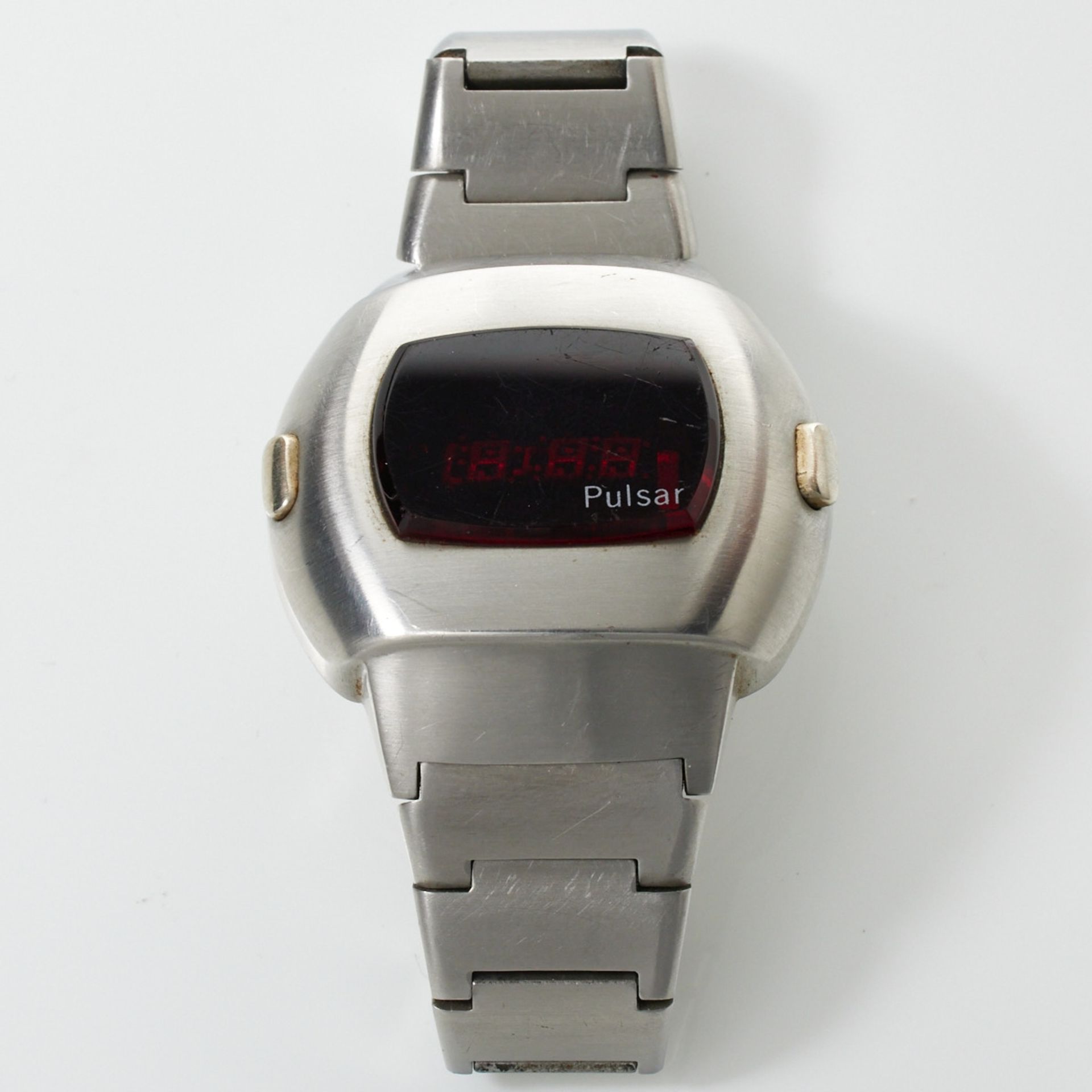 Pulsar- elektronische Digital-Herrenarmbanduhr