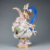 Große Elementenvase - Die Luft. Meissen um 1860-1880.