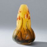 Kürbisförmige Vase mit minimaler Öffnung