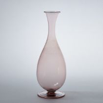 Vase Trasparento. Venini & C., Murano um 1960.