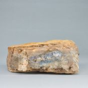 Boulder Opal im Sprudelstein - Stein für Springbrunnen