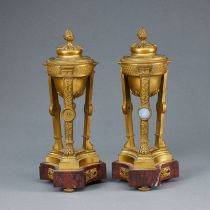 Paar Louis XVI Cassolettes