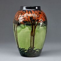 Vase - Baum. Max Laeuger - Tonwerke Kandern um 1887.