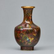 Kleine Cloisonne Vase