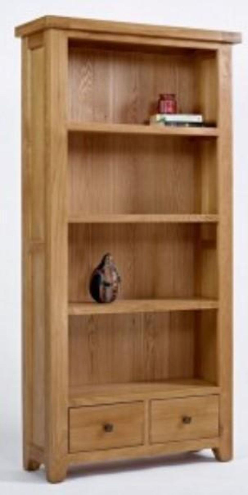 BRAND NEW & BOXED Devon oak large bookcase