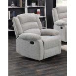 BRAND NEW & BOXED Malaga recliner chair in Natural.