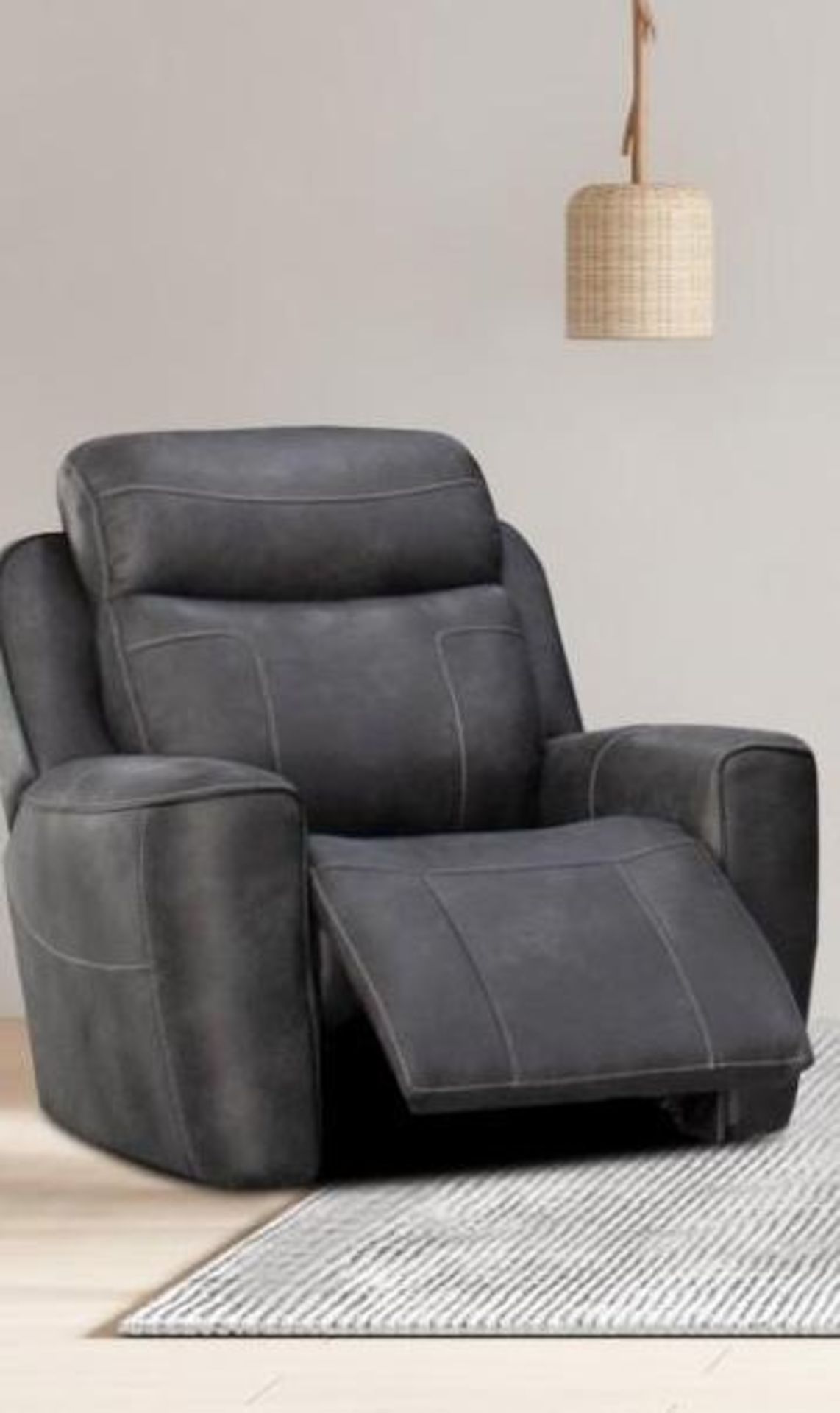 Brand new & Boxed Luxor Electric reclining fabric chair