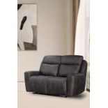 Brand new & Boxed Luxor 2 seater Electric reclining fabric sofa