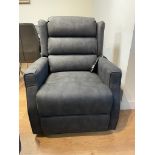 BRAND NEW & BOXED Malaga electric rise and recliner chair in elephant Grey.