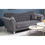 BRAND NEW & BOXED Dior Chesterfield 3 seater sofa. RRP: £999