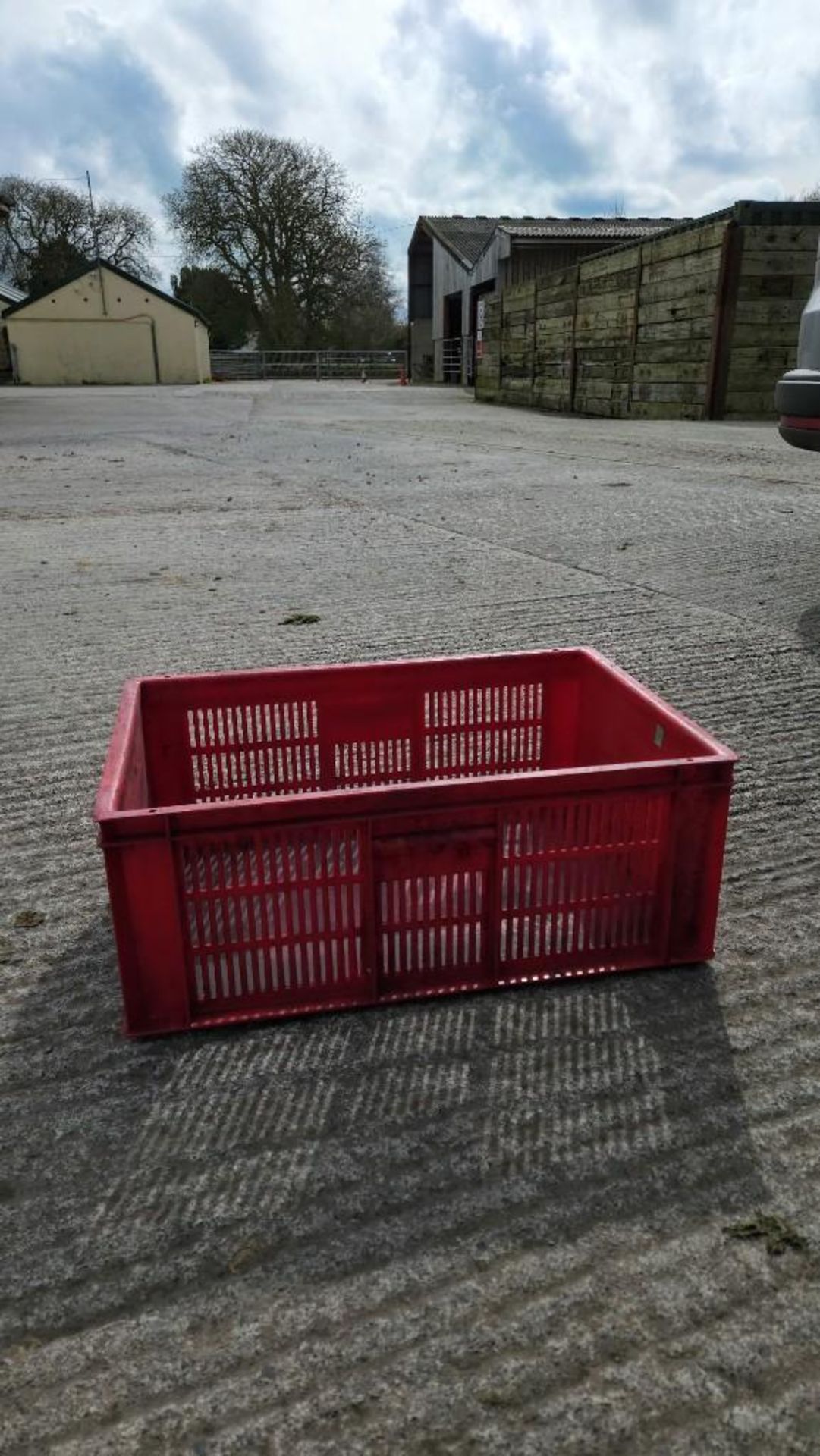 *No VAT on hammer* Quantity of Red stackable storage boxes - Image 2 of 2