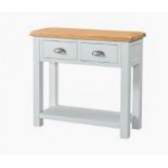 BRAND NEW & BOXED Clevedon 2 drawer console table
