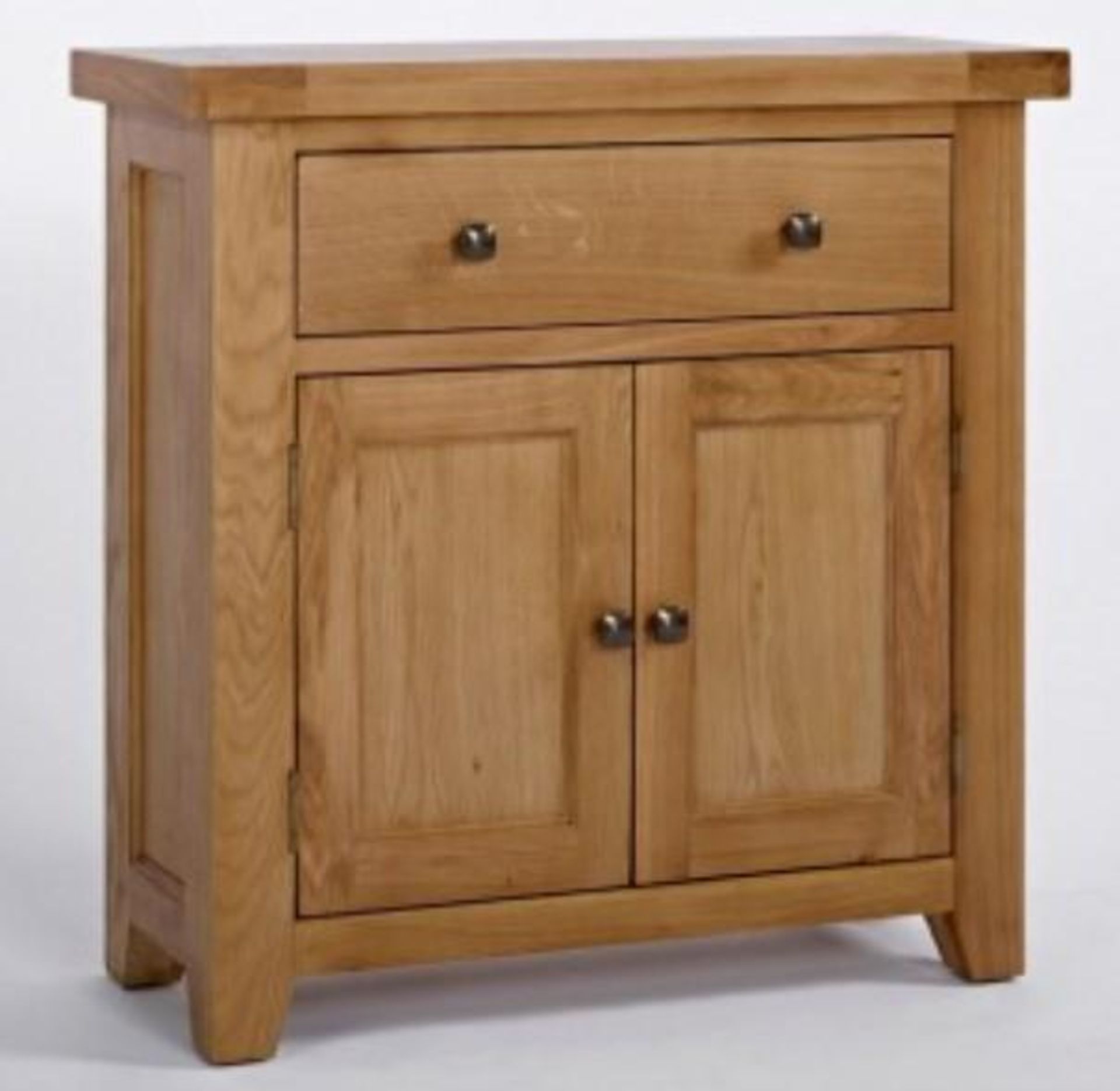 BRAND NEW & BOXED Devon oak compact sideboard