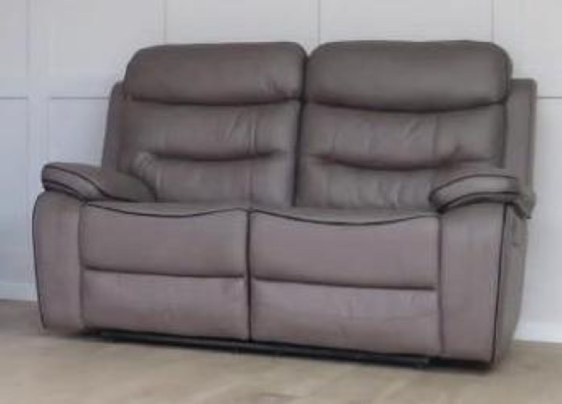 BRAND NEW & BOXED Llanharan 2 + 1 + 1 seater manual reclining suite in Grey fabric