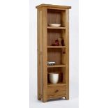 BRAND NEW & BOXED Devon oak tall bookcase