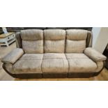 *BRAND NEW & BOXED* 3 + 2 Elsdon manual reclining sofa in grey