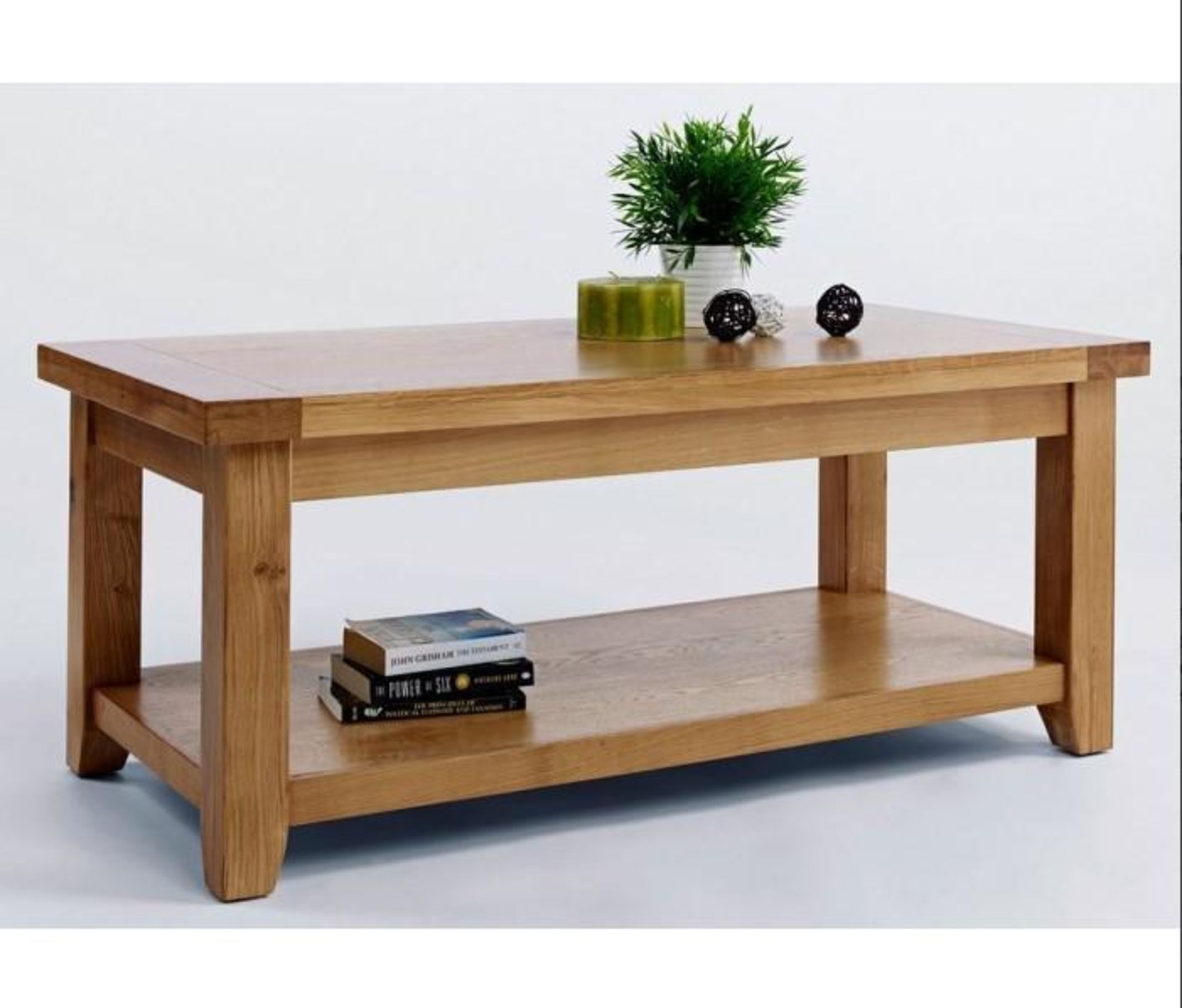 BRAND NEW & BOXED Devon oak large coffee table