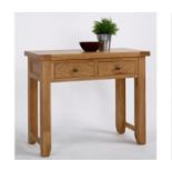 BRAND NEW & BOXED Devon oak console table