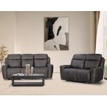 Brand new & Boxed Luxor 3 + 2 Electric reclining fabric suite