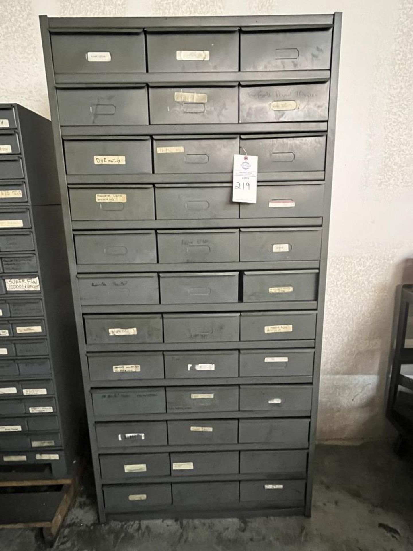 36 Drawer Industrial Cabinet