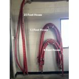 (6) 12 foot Glidetech 150 psi hoses