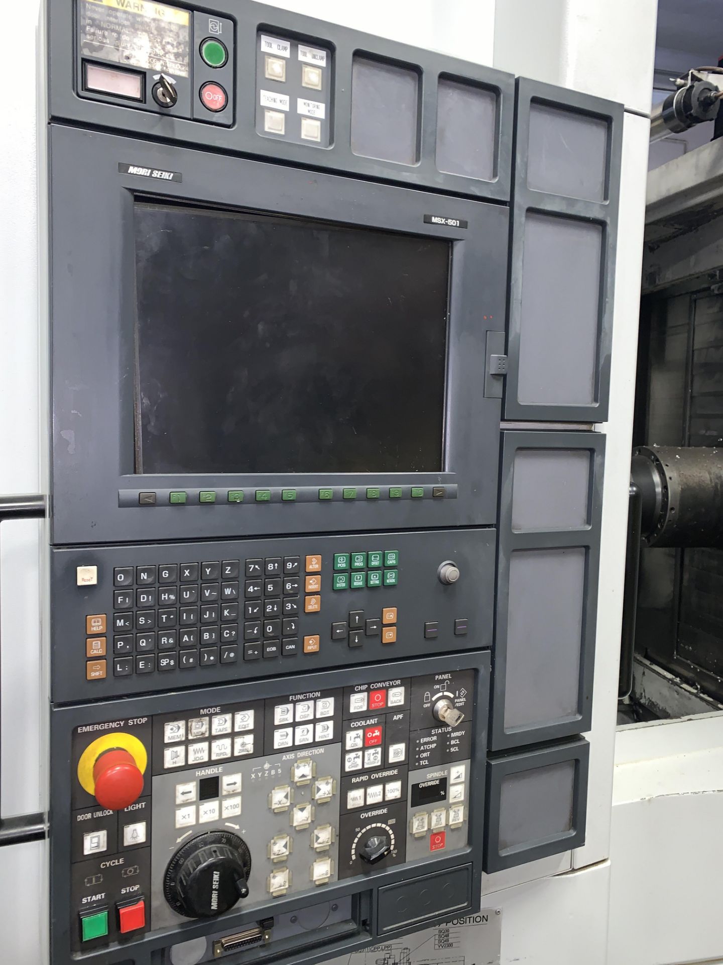 2004 Mori Seiki NH4000, CNC Horizontal Machining Center, - Image 9 of 17