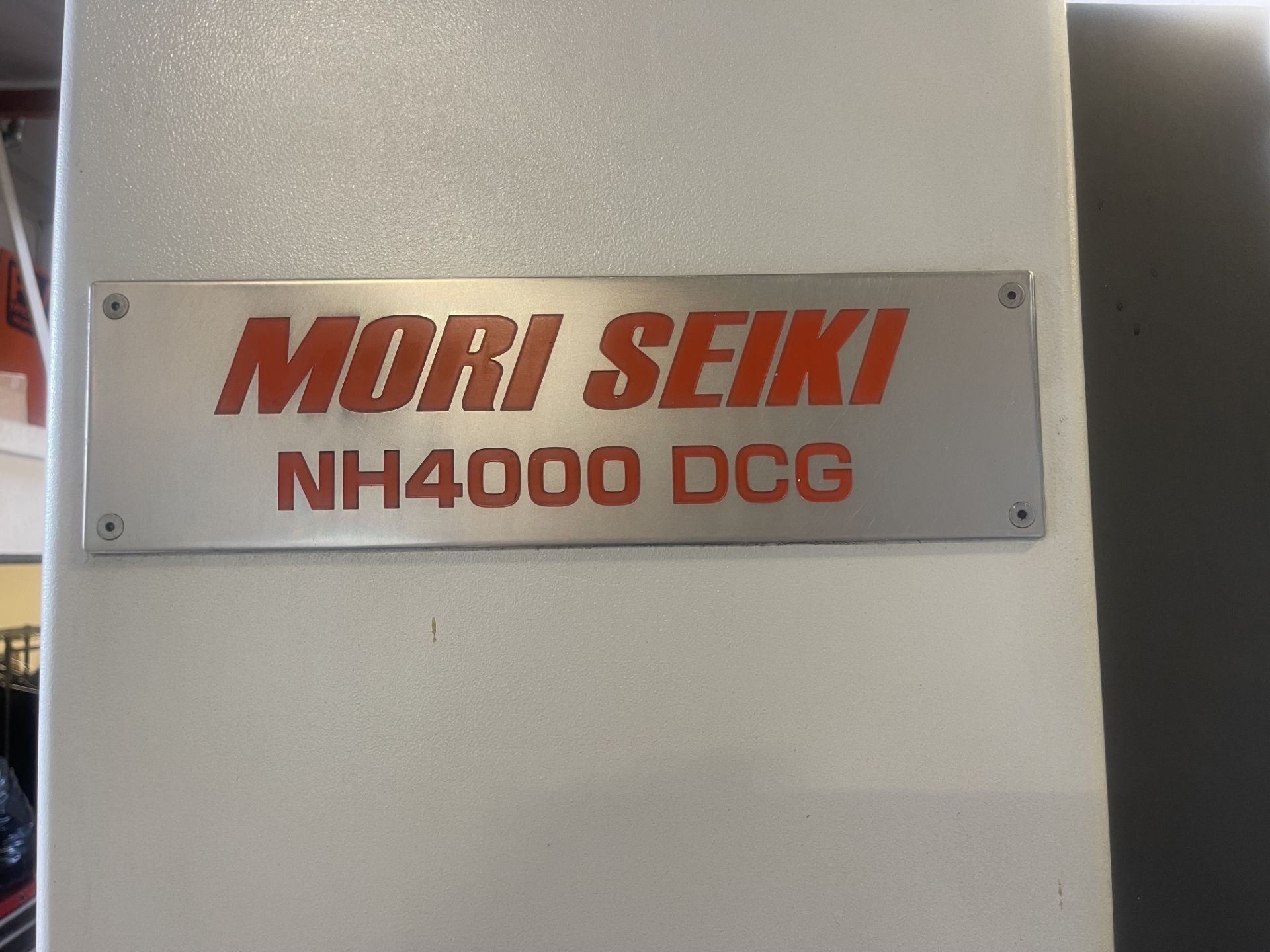 2004 Mori Seiki NH4000, CNC Horizontal Machining Center, - Image 11 of 17