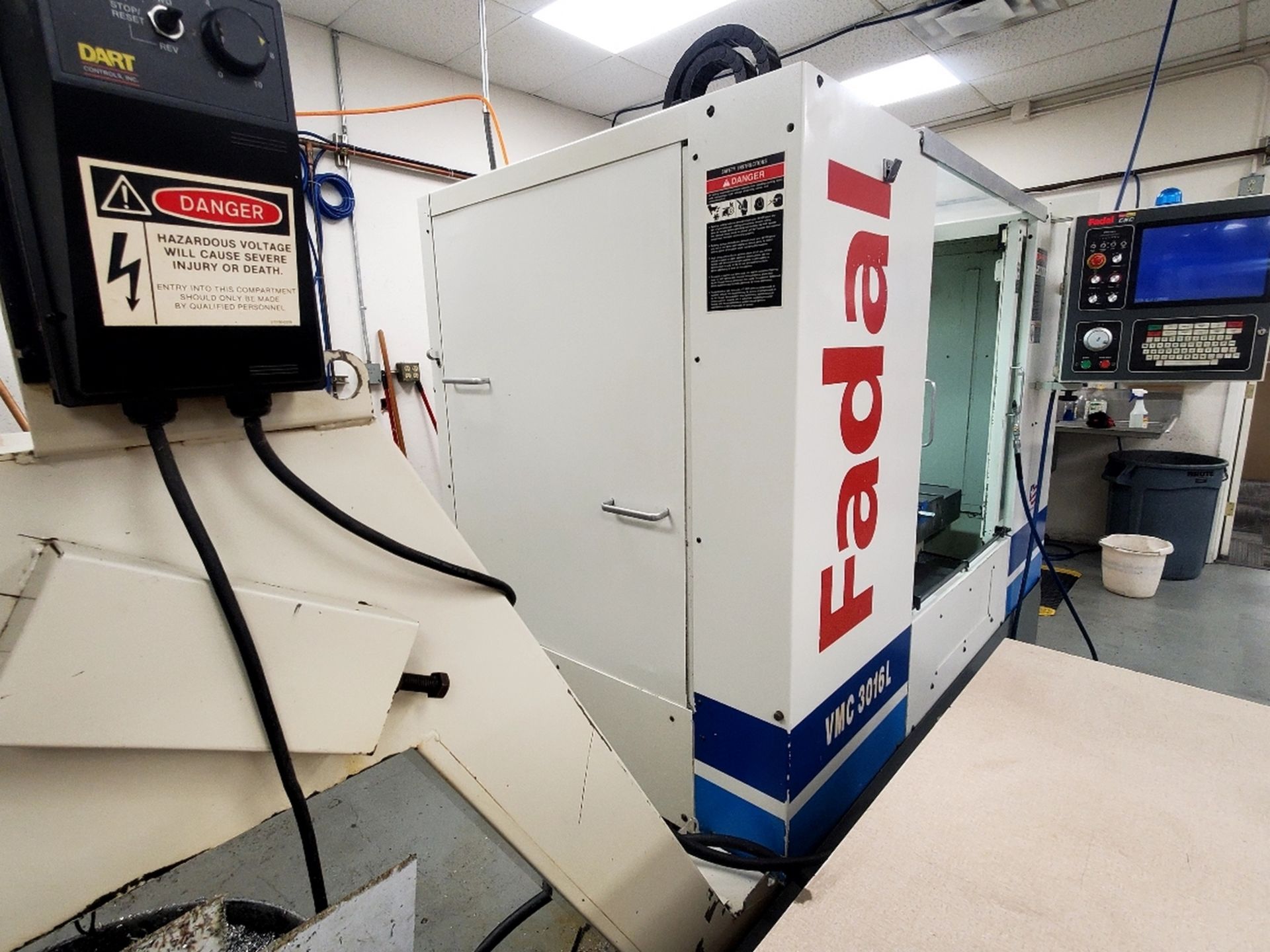 2003 Fadal VMC 3016L, CNC Vertical Machining Center - Image 7 of 10