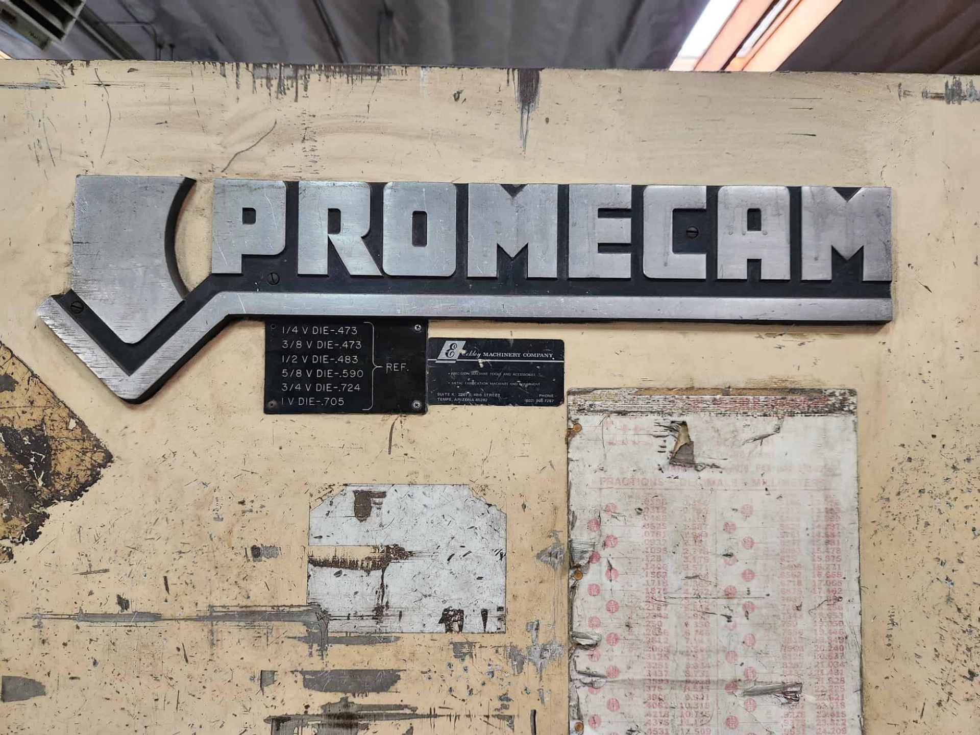 Promecam RG-75-25, 75 Ton x 8' Hydraulic Press Brake - Bild 3 aus 7