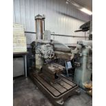 Carlton Radial Arm Drill (4' x 11"), Tooling not included