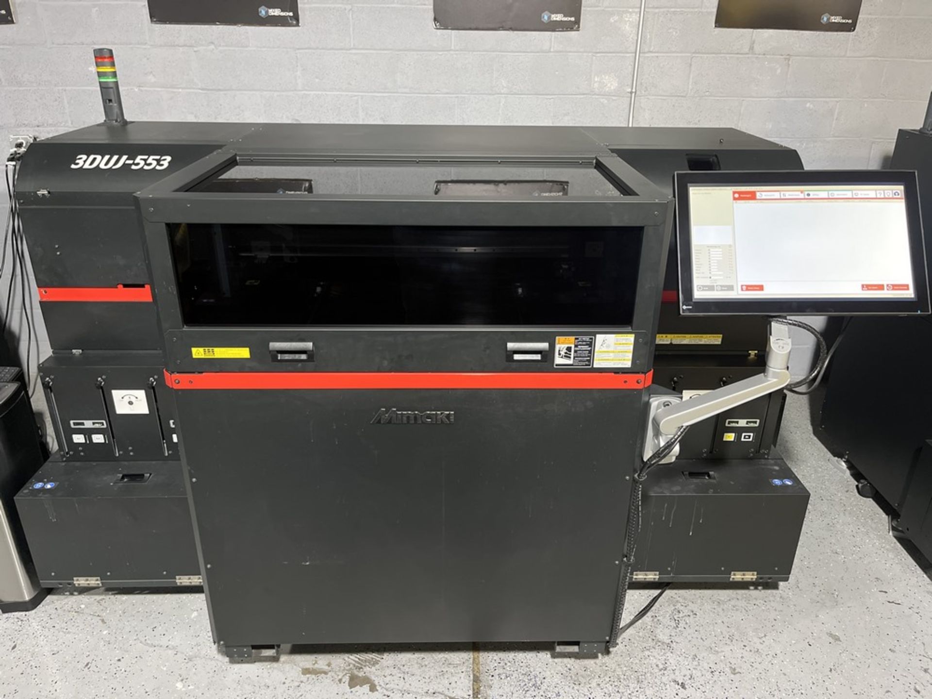 2017 Mimaki 3DUJ-553, 18,253 hours, per seller fully serviced March 1st, 2024