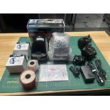 (2) Dymo 450, Label printer + Label rolls white and colors, per customer one in the original box &