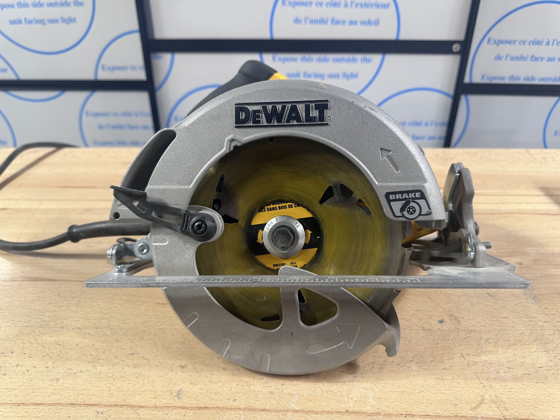 Dewalt DWE575SB, 7 - 1/4" Circular saw, per customer good condition - Bild 2 aus 5