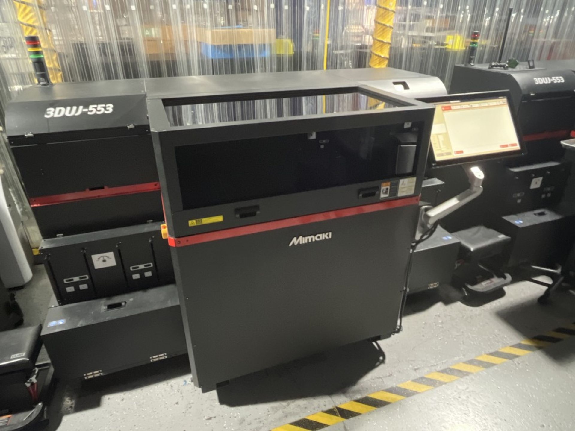 2017 Mimaki 3DUJ-553, 24,885 hours, per seller fully serviced March 1st, 2024