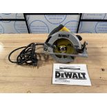 Dewalt DWE575SB, 7 - 1/4" Circular saw, per customer good condition