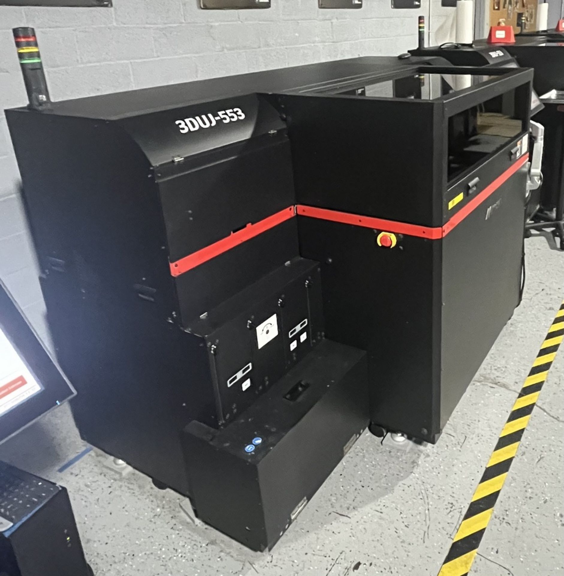 2019 Mimaki 3DUJ-553, 13,678 hours, per seller fully serviced March 1st, 2024 - Bild 3 aus 9