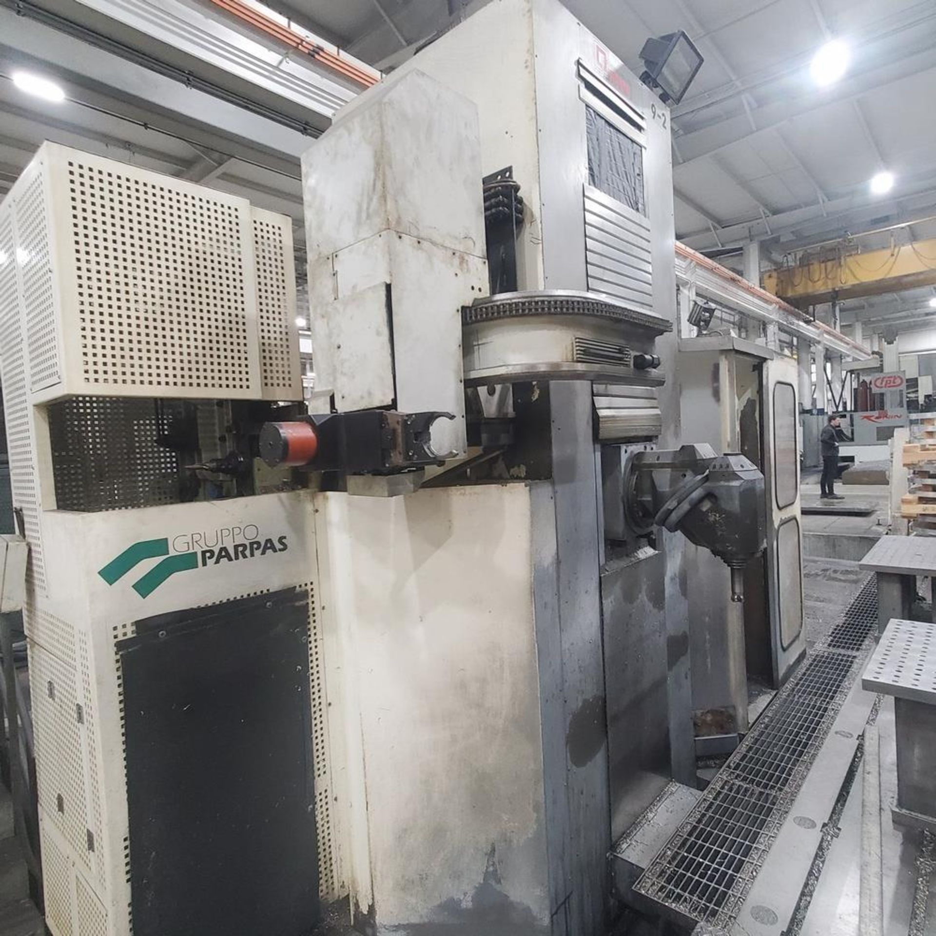 Parpas OMV Brave Multi Axis Machining Center, 236" X 81" X 47 " Travels, 120,000 LBS Table Load - Image 5 of 12
